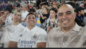 Eduardo attended Real Madrid vs. Juventus on Jul 30th 2022 via VetTix 