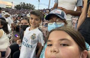 Blen attended Real Madrid vs. Juventus on Jul 30th 2022 via VetTix 