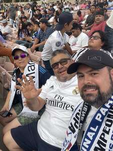 Mauricio attended Real Madrid vs. Juventus on Jul 30th 2022 via VetTix 
