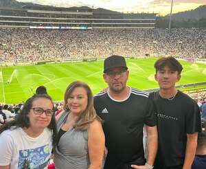 Maloy Family attended Real Madrid vs. Juventus on Jul 30th 2022 via VetTix 