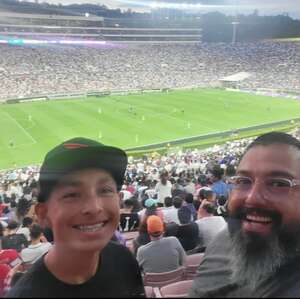 Francisco attended Real Madrid vs. Juventus on Jul 30th 2022 via VetTix 
