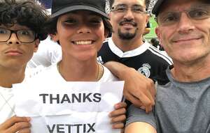Vince attended Real Madrid vs. Juventus on Jul 30th 2022 via VetTix 