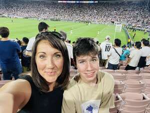 Mary attended Real Madrid vs. Juventus on Jul 30th 2022 via VetTix 