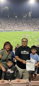 Noel attended Real Madrid vs. Juventus on Jul 30th 2022 via VetTix 