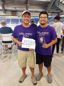 Michael attended Orlando City SC - MLS vs Philadelphia Union on Jul 23rd 2022 via VetTix 