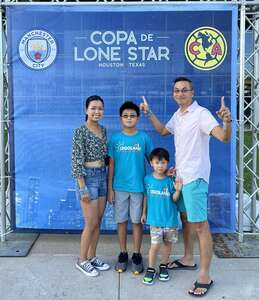 Haizu attended 2022 Copa De Lone Star: Manchester City V Club America on Jul 20th 2022 via VetTix 