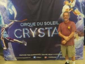 Dan attended Cirque Du Soleil: Crystal on Jul 23rd 2022 via VetTix 