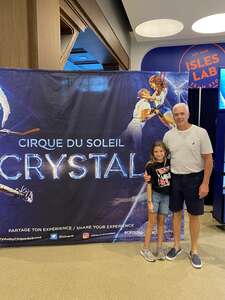 richard attended Cirque Du Soleil: Crystal on Jul 23rd 2022 via VetTix 
