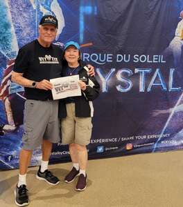 Click To Read More Feedback from Cirque Du Soleil: Crystal