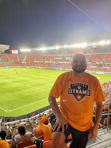 juan attended Houston Dynamo FC - MLS vs Minnesota United on Jul 23rd 2022 via VetTix 