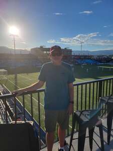 JEFF attended Colorado Springs Switchbacks FC - USL Championship vs Charleston Battery on Jul 22nd 2022 via VetTix 