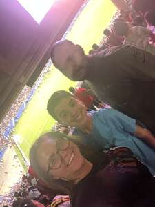 Anthony and Stacy attended FC Barcelona vs. Juventus on Jul 26th 2022 via VetTix 
