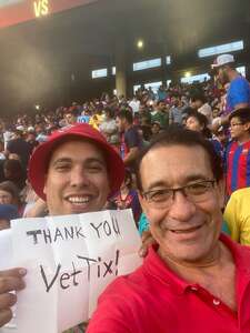 Antonio attended FC Barcelona vs. Juventus on Jul 26th 2022 via VetTix 