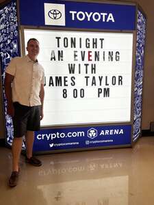 Andrew attended James Taylor on Jul 28th 2022 via VetTix 