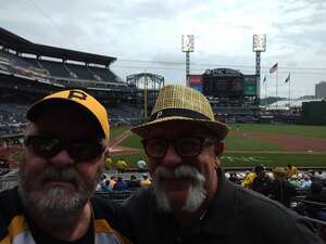 Frank USAF 77-81 attended Pittsburgh Pirates - MLB vs Milwaukee Brewers on Aug 4th 2022 via VetTix 
