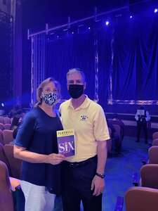 Fred Forney attended Six (touring) on Jul 24th 2022 via VetTix 