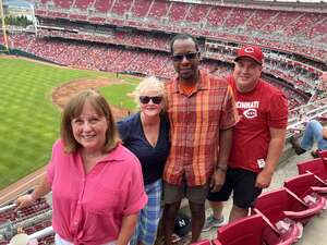Jules attended Cincinnati Reds - MLB vs Baltimore Orioles on Jul 31st 2022 via VetTix 