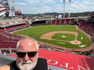 Gary attended Cincinnati Reds - MLB vs Baltimore Orioles on Jul 31st 2022 via VetTix 