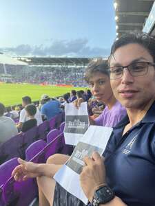 Jason attended Orlando City SC - MLS vs New England Revolution on Aug 6th 2022 via VetTix 