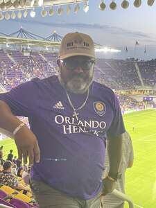 Raul attended Orlando City SC - MLS vs New England Revolution on Aug 6th 2022 via VetTix 