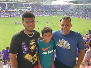 Jose attended Orlando City SC - MLS vs New England Revolution on Aug 6th 2022 via VetTix 