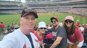 Phillip attended Washington Nationals - MLB vs St. Louis Cardinals on Jul 31st 2022 via VetTix 