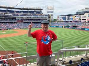Christian D. Orr attended Washington Nationals - MLB vs St. Louis Cardinals on Jul 31st 2022 via VetTix 