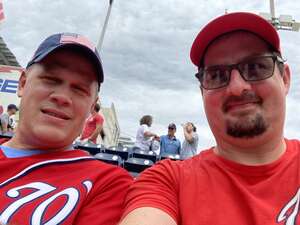 Corey attended Washington Nationals - MLB vs St. Louis Cardinals on Jul 31st 2022 via VetTix 
