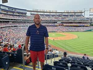 Jairo attended Washington Nationals - MLB vs St. Louis Cardinals on Jul 31st 2022 via VetTix 