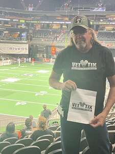 Richard attended Arizona Rattlers - IFL vs Northern Arizona Wranglers on Jul 30th 2022 via VetTix 