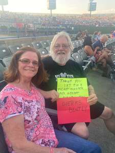 Lenny & Cathy attended Dierks Bentley: Beers on Me Tour 2022 on Jul 29th 2022 via VetTix 