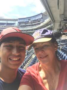 Sandra attended Washington Nationals - MLB vs San Diego Padres on Aug 14th 2022 via VetTix 