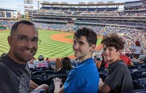 Joshua attended Washington Nationals - MLB vs San Diego Padres on Aug 14th 2022 via VetTix 