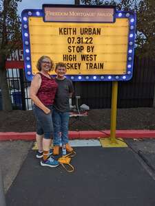 Valerie attended Keith Urban: the Speed of Now World Tour on Jul 31st 2022 via VetTix 