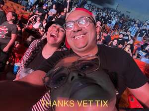 Raymundo attended Wiz Khalifa and Logic: Vinyl Verse Tour 2022 on Aug 3rd 2022 via VetTix 
