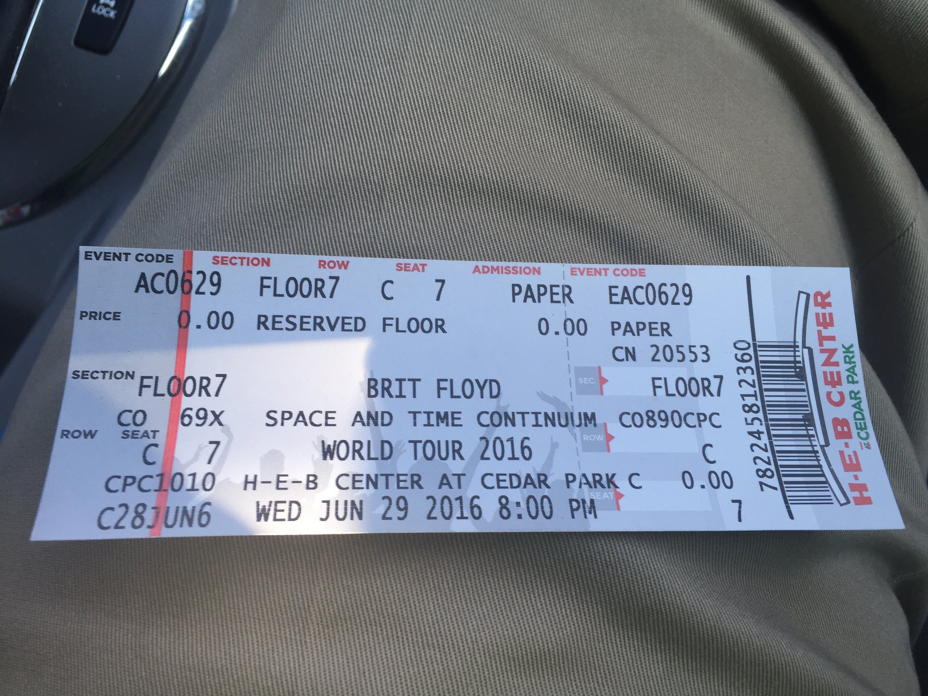 Brit Floyd - the Worlds Greatest Pink Floyd Show - Space and Time Continuum World Tour 2016