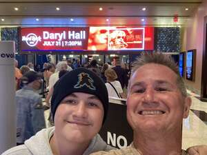 Danny attended Daryl Hall and the Daryl's House Band With Special Guest Todd Rundgren on Jul 31st 2022 via VetTix 