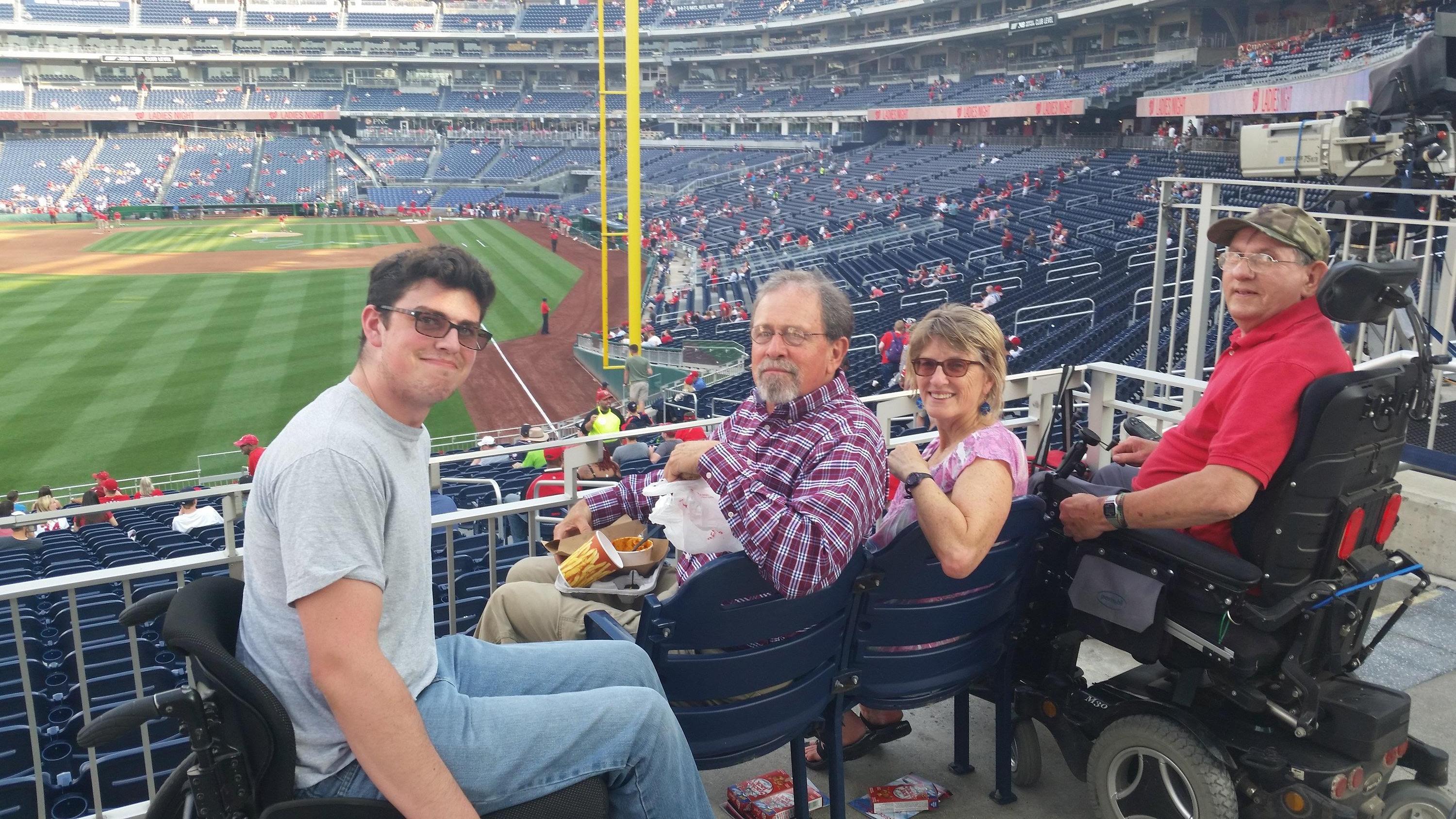 Event Feedback: Washington Nationals vs. Cincinnati Reds - MLB -  Ada/handicapped With Companion Seating Only