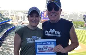 Dave attended Colorado Rockies - MLB vs St. Louis Cardinals on Aug 11th 2022 via VetTix 