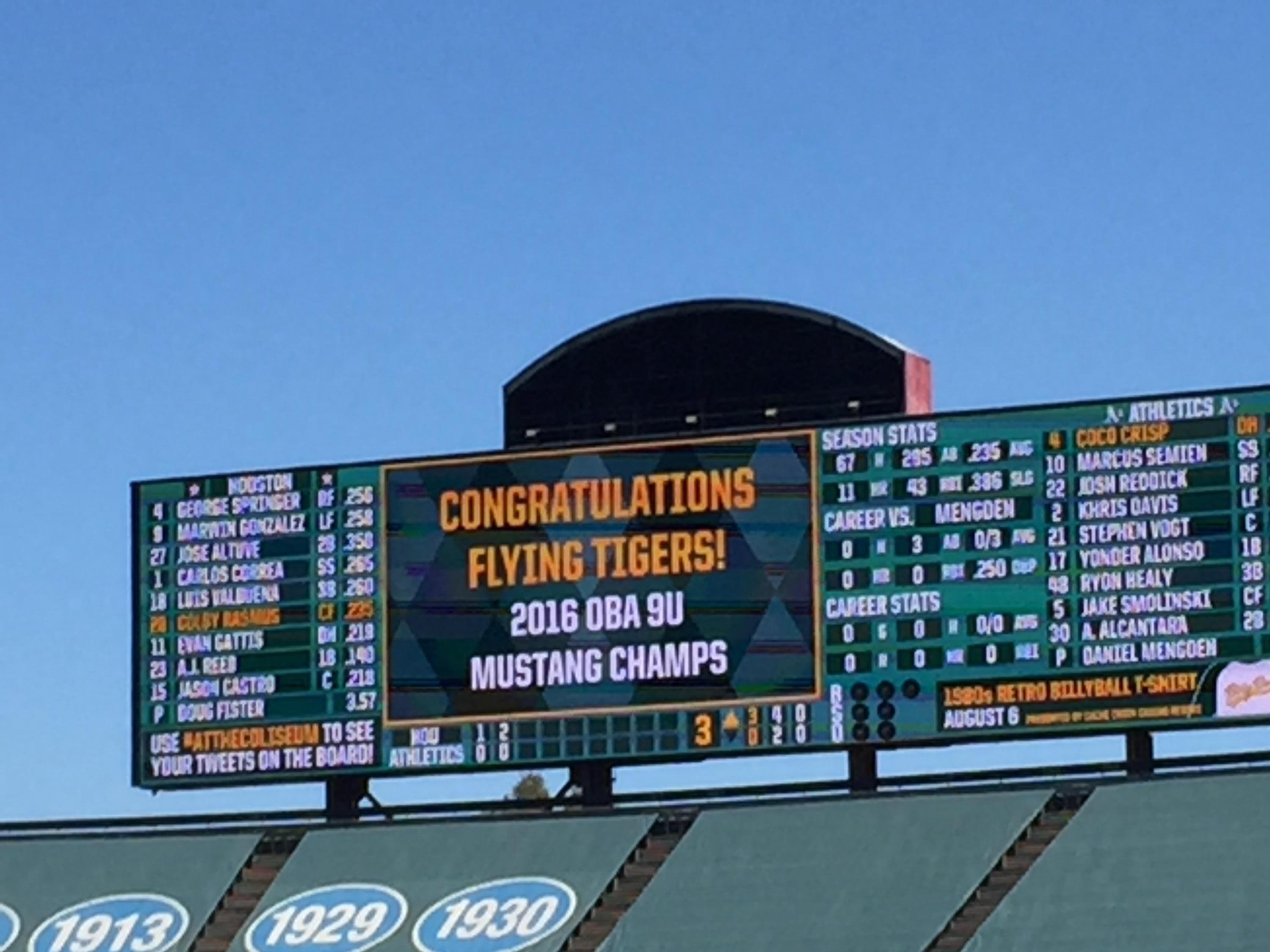 Astros Ribbon Board Messages