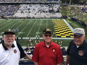 John attended Navy Midshipmen - NCAA Football vs University of Memphis on Sep 10th 2022 via VetTix 