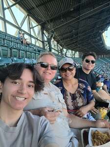 Gina Aurelia attended Seattle Mariners - MLB vs Los Angeles Angels on Aug 6th 2022 via VetTix 