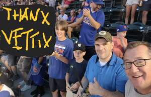 John G attended New York Mets - MLB vs Atlanta Braves on Aug 4th 2022 via VetTix 