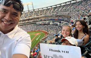 Angel attended New York Mets - MLB vs Atlanta Braves on Aug 4th 2022 via VetTix 