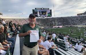 Click To Read More Feedback from Michigan State Spartans - NCAA Football vs Western Michigan University