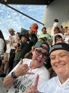 Denise attended Michigan State Spartans - NCAA Football vs Western Michigan University on Sep 2nd 2022 via VetTix 