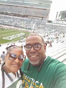 Clifton attended Michigan State Spartans - NCAA Football vs Western Michigan University on Sep 2nd 2022 via VetTix 