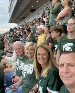 Charles attended Michigan State Spartans - NCAA Football vs Western Michigan University on Sep 2nd 2022 via VetTix 