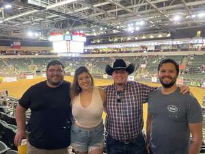 Bronson attended Cedar Park Rodeo Presented by Bud Light on Aug 12th 2022 via VetTix 