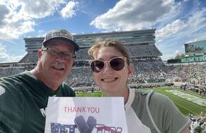 Click To Read More Feedback from Michigan State Spartans - NCAA Football vs University of Akron